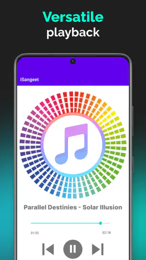 iSangeet Music Player MP3 screenshot