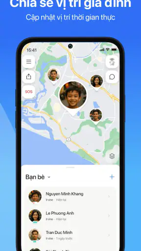 iSharing: app theo dõi vị trí screenshot