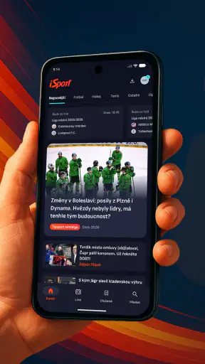 iSport.cz: sportovní zprávy screenshot
