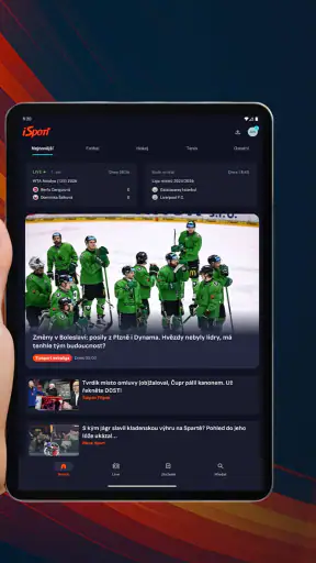iSport.cz: sportovní zprávy screenshot