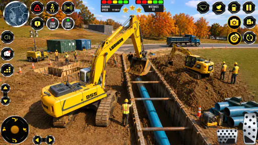 JCB Construction Games 2023 screenshot