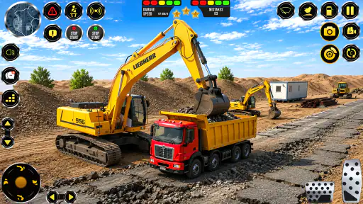 JCB Construction Games 2023 screenshot