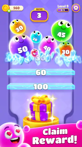 Jelly Drop: Puff Up Puzzle screenshot