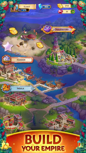 Jewels of Rome: Gems Puzzle screenshot