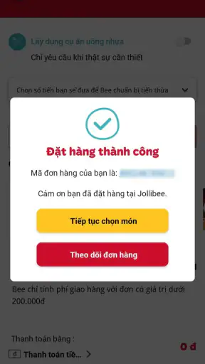 Jollibee Vietnam screenshot