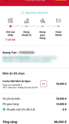 Jollibee Vietnam screenshot