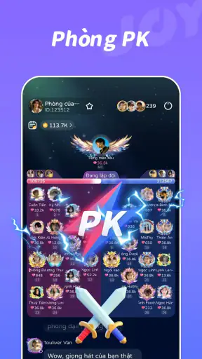 JoySing - Phòng Party Voice screenshot