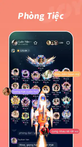 JoySing - Phòng Party Voice screenshot
