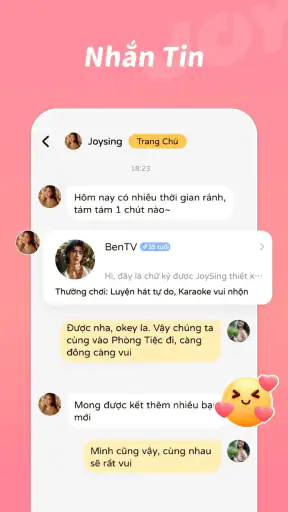 JoySing - Phòng Party Voice screenshot