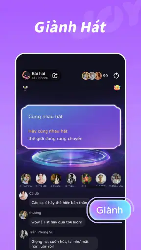 JoySing - Phòng Party Voice screenshot