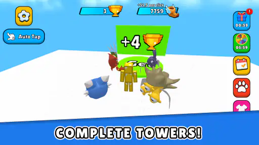 Jump Power Obby Click screenshot