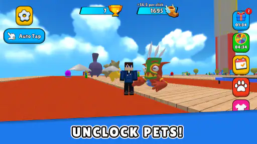 Jump Power Obby Click screenshot