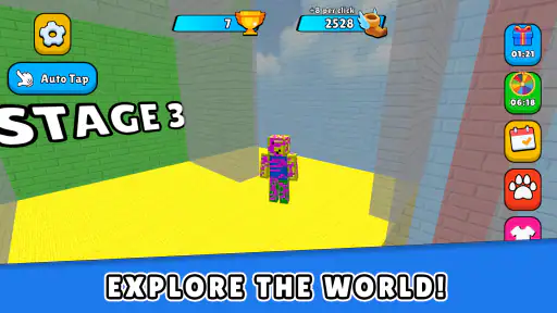 Jump Power Obby Click screenshot