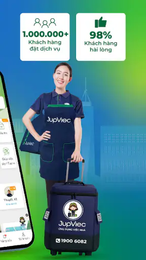JupViec.vn screenshot
