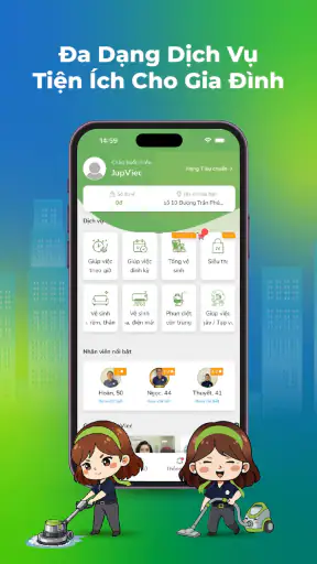 JupViec.vn screenshot
