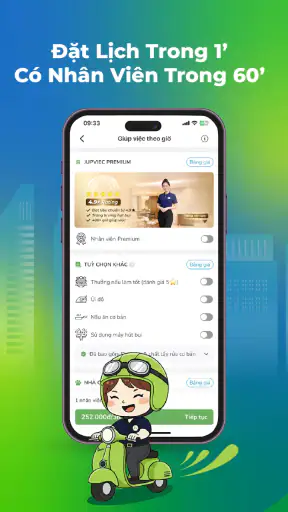 JupViec.vn screenshot
