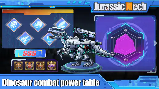 Jurassic Mech: Dinosaur Clash screenshot