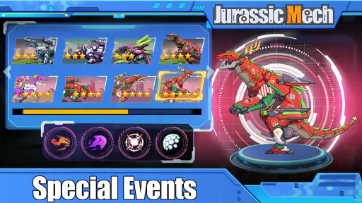 Jurassic Mech: Dinosaur Clash screenshot