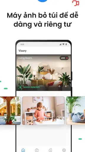 Kết nối camera giám sát Visory screenshot