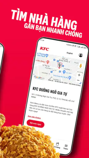 KFC Vietnam screenshot