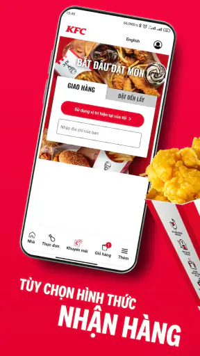KFC Vietnam screenshot