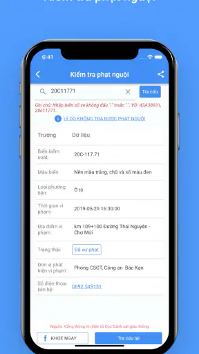 Kgo - Tra phạt nguội, ôn GPLX screenshot