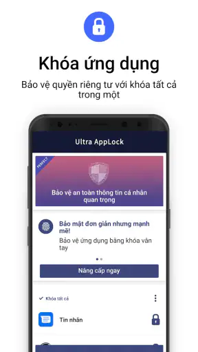 Khóa App - Ultra AppLock screenshot
