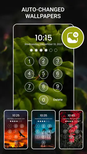 Khóa màn hình screenshot