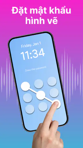 Khóa màn hình bằng giọng nói screenshot