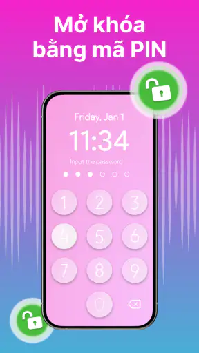 Khóa màn hình bằng giọng nói screenshot