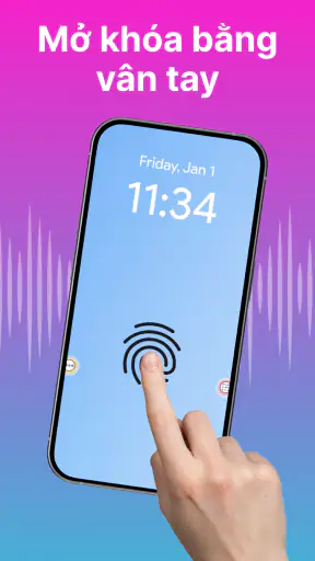 Khóa màn hình bằng giọng nói screenshot