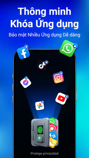 Khoá Ứng Dụng - Khóa Vân Tay screenshot