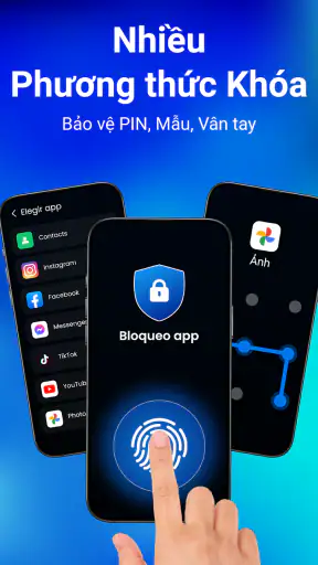Khoá Ứng Dụng - Khóa Vân Tay screenshot