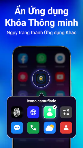 Khoá Ứng Dụng - Khóa Vân Tay screenshot