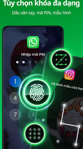 Khóa Ứng Dụng - Mật khẩu, PIN screenshot