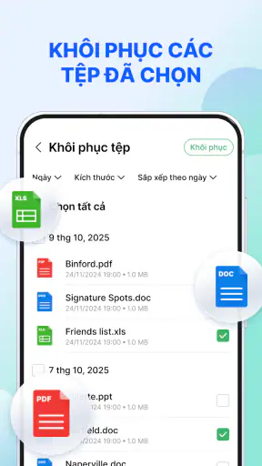 Khôi Phục Ảnh - Khôi Phục Tệp screenshot