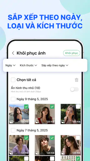 Khôi Phục Ảnh - Khôi Phục Tệp screenshot