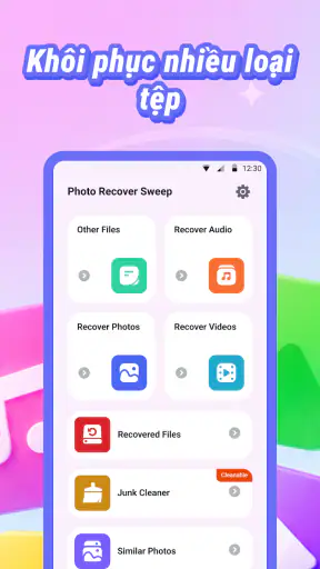 Khôi phục Ảnh và Quét Tệp screenshot
