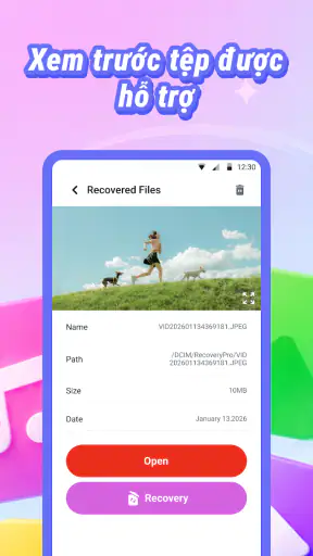 Khôi phục Ảnh và Quét Tệp screenshot