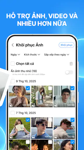 Khôi Phục Ảnh & Video Bị Mất screenshot