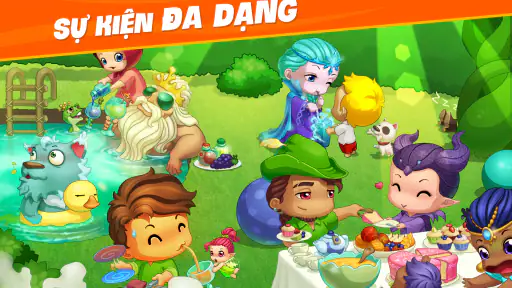 Khu Vườn Trên Mây - ZingPlay screenshot