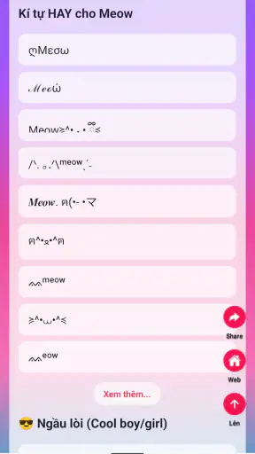 Kí Tự Đặc Biệt KiTuHay screenshot