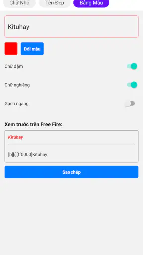 Kí Tự Đặc Biệt KiTuHay screenshot