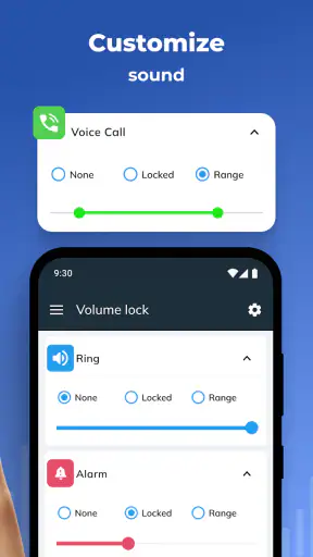 Kiểm soát âm lượng và cấu hình screenshot
