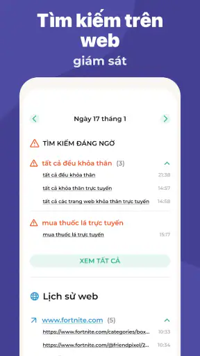 Kiểm soát cha mẹ - Kidslox screenshot