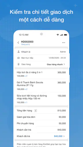 KiotViet screenshot