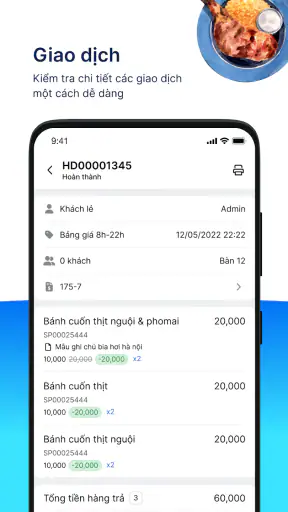 KiotViet Quản lý Nhà hàng screenshot