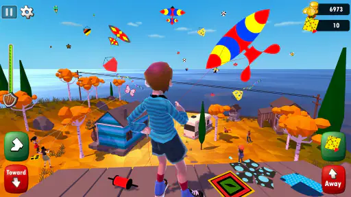 Kite Game 3D - Diều Sáo Flute screenshot