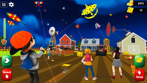 Kite Game 3D - Diều Sáo Flute screenshot