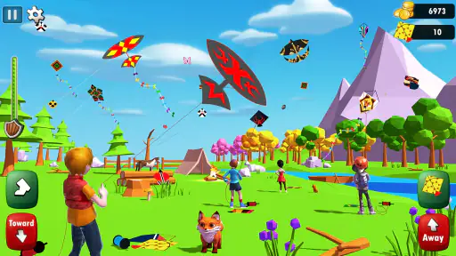 Kite Game 3D - Diều Sáo Flute screenshot